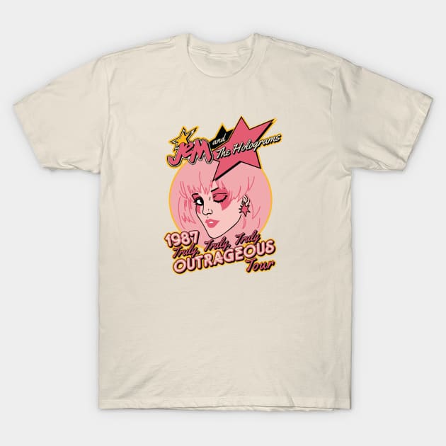 Jem Outrageous Tour T-Shirt by Nazonian